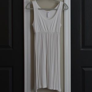 White tshirt dress